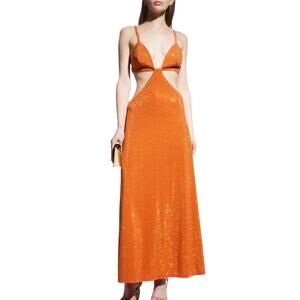 cult gaia mariel knit dress - Meri Midi length Hand Sofia Richie Wore Mariel Knit